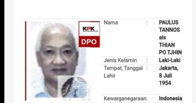 Sosok Paulus Tannos, Buronan Kasus Korupsi e-KTP yang Berhasil Ditangkap KPK