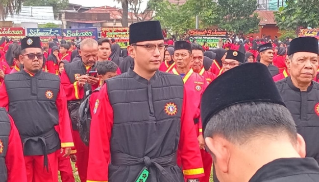Rico Waas dan Zakiyuddin Dapat Gelar Pendekar Kehormatan Tapak Suci