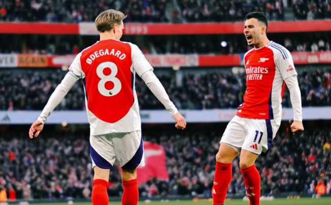 Hasil Super Big Match Arsenal vs Man City: Meriam London Menang Telak 5-1