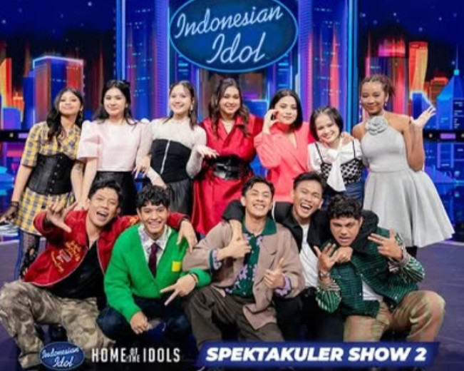 Kontestan Sumut Masih Dominasi Daftar Top 12 Indonesian Idol Season XIII,  Ada Anjelia Dom Peraih 5 SO di Babak Spektakuler Show 2