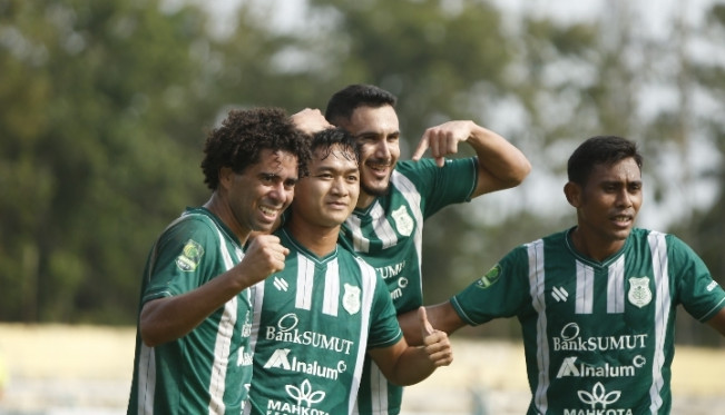 Kalahkan Nusantara United 4 Gol Tanpa Balas, PSMS Medan Terhindar dari Degradasi Liga 2