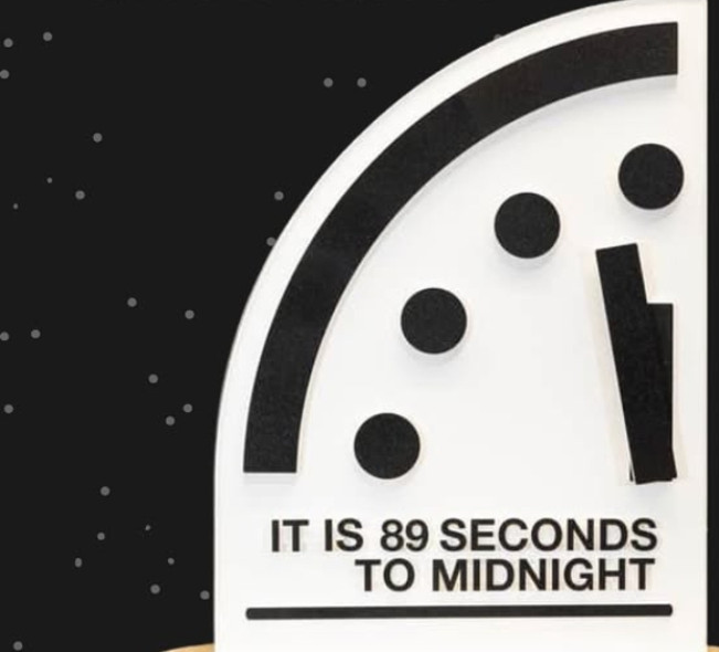 Jam Kiamat atau 'Doomsday Clock' Bergerak 1 Detik, Disebut Ancaman Besar Bakal Dihadapi Umat Manusia
