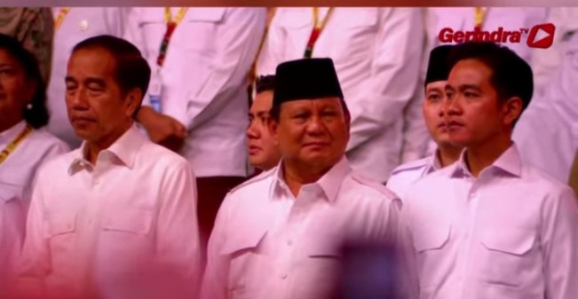Selain Jokowi dan Gibran Para Menteri Kabinet Turut Hadiri HUT Ke-17 Partai Gerindra di Bogor