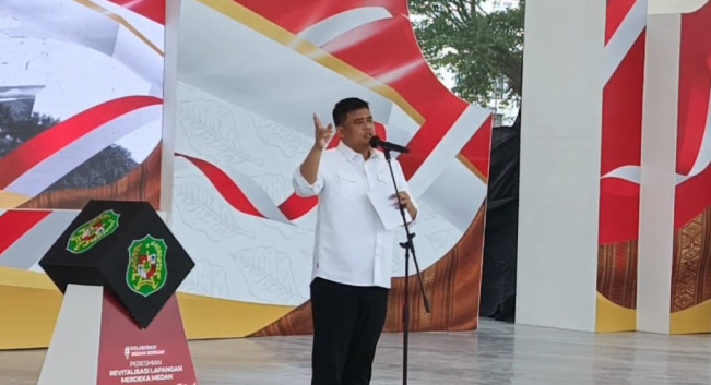 Peresmian Revitalisasi Lapangan Merdeka Medan, Bobby Nasution: Ini Kawasan Bersejarah