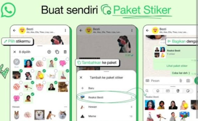 WhatsApp Kini Mudahkan Pengguna Kelola Koleksi Stikernya, Simak Caranya!