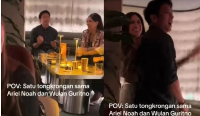Viral! Video 16 Detik Ariel NOAH dan Wulan Guritno Tersebar di Medsos