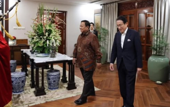 Prabowo Subianto Kedatangan Utusan Khusus PM Jepang di Kertanegara