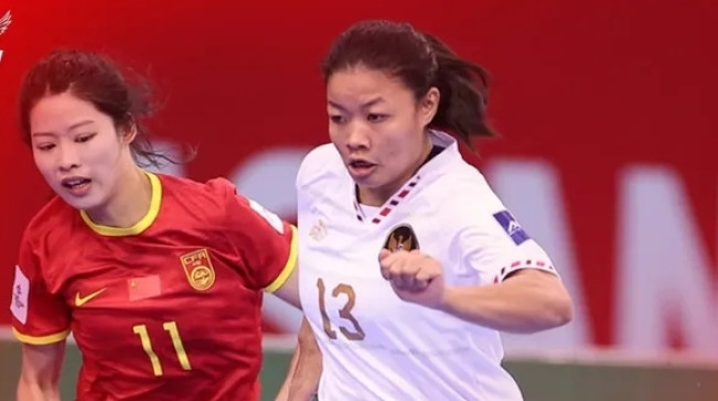 Kalah Telak dari China, Timnas Futsal Putri Indonesia Kubur Mimpi ke Piala Dunia