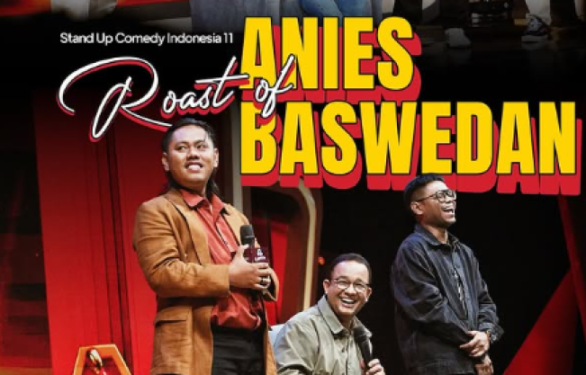 Datang ke Acara Stand Up, Anies Baswedan Jadi 'Korban' Roasting : Mas Anies Mas Anies