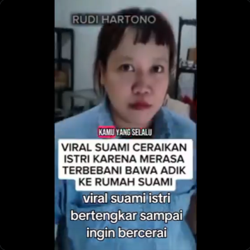Video suami ceraikan istri (x.com/fverocious)