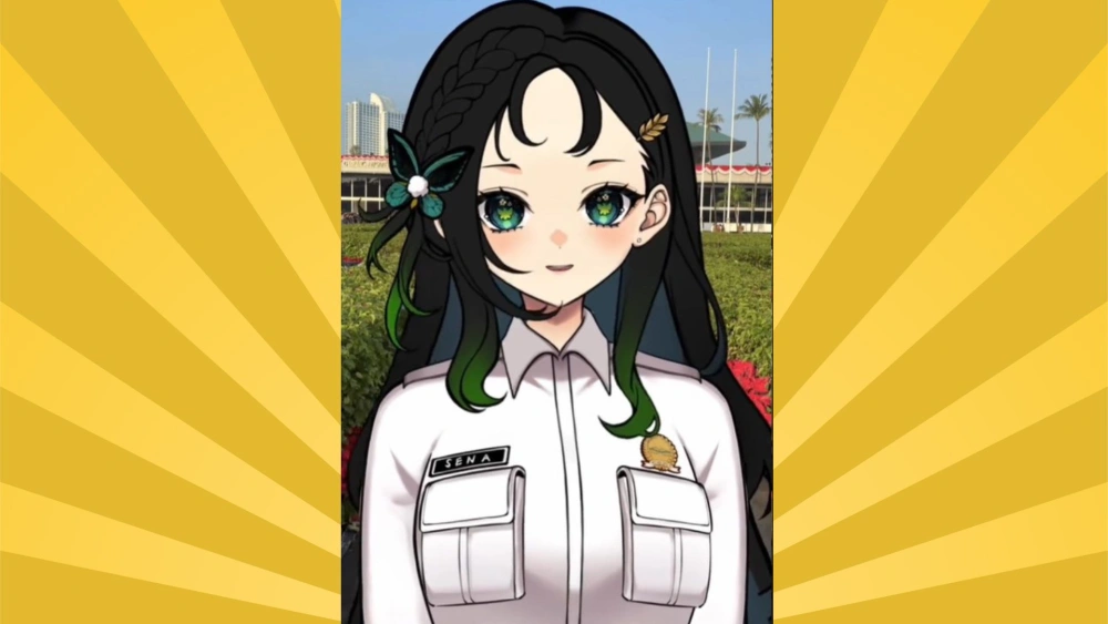 Sena, VTuber DPD RI Tuai Kritik karena Terlalu Seksi