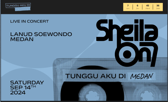 Sheila On 7 Bakal Sapa Sheilagank Medan, Tiket Konser 'Tunggu Aku Di' Tersedia Lagi, Catat Tanggalnya