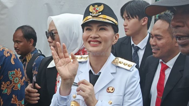 Janji Sherly Tjoanda Usai Dilantik Jadi Gubernur Malut: Cita-cita Almarhum Akan Saya Deliver