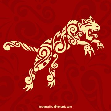 Ilustrasi Shio Macan. (Freepik)
