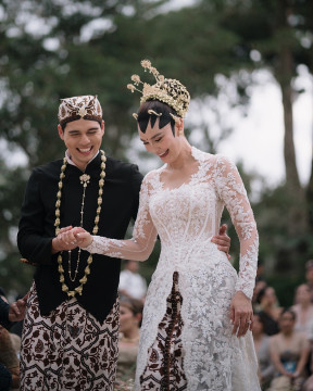 Pernikahan Luna Maya dan Maxime (Instagram)