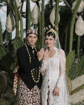 Pernikahan Luna Maya dan Maxime (Instagram)
