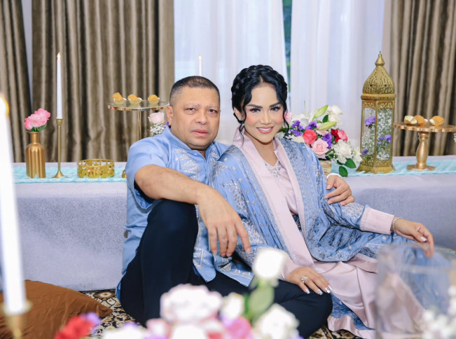 Manisnya! Krisdayanti Ucapkan Cinta di Ulang Tahun Raul Lemos
