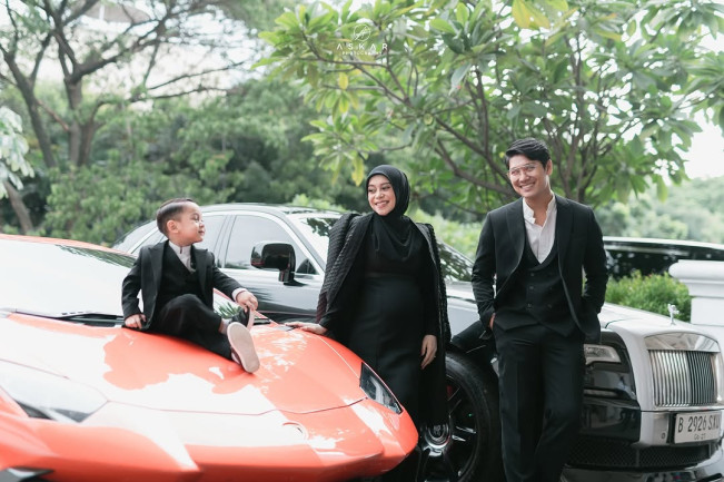 Cantik! Lesti Kejora Lakukan Sesi Foto Maternity, Baby El Bikin Gemes