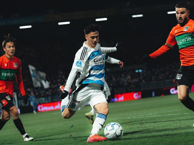 Eliano Reijnders Ikut Bantu PEC Zwolle Tumbangkan Fortuna Sittard, Masuk dari Bangku Cadangan