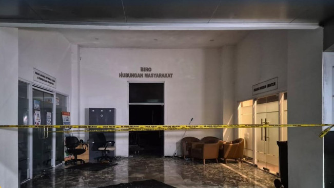 Labfor Bareskrim Polri Sambangi Gedung Kementerian ATR/BPN Lakukan Penyelidikan Kebakaran