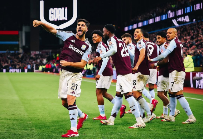 Aston Villa Sukses Comeback 2-1 atas Tim Tamu Chelsea, Marco Asensio Cetak Brace Gol
