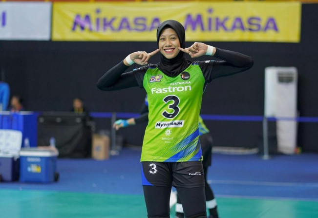 Megawati Si Pemilik "Smash Petir" Tekuni Voli Sejak Usia 14 Tahun Kini Bergaji Rp1,5 Miliar