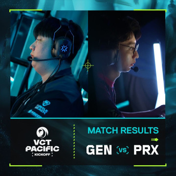 Jelang Semifinal : Tim Raksasa dari Pasifik, Paper Rex Tanding Lawan Gen.G