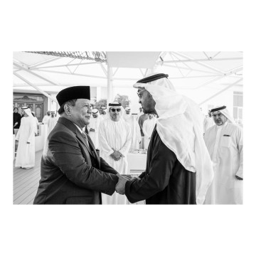 Presiden MBZ ke Prabowo: Luar Biasa, Selamat Saudaraku!