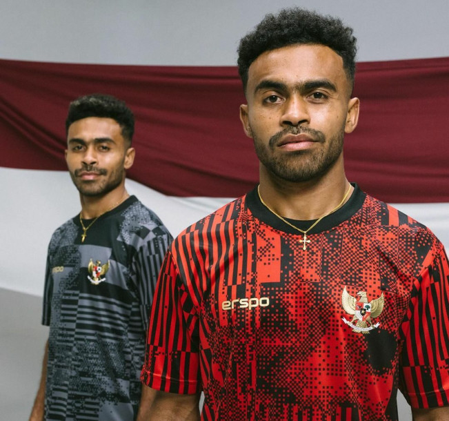 Kekinian dan Penuh Gaya, Ini Potret Jersey Latihan Timnas Buatan Erspo
