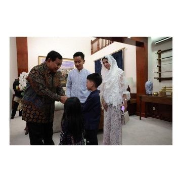 Lebaran Hari Kedua, Prabowo Kembali Bertemu Jokowi di Istana