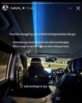 Fadly Faisal Ngamuk Fuji Diisukan Meninggal: Mau Nangis Berdarah Akan Gue Lanjut!