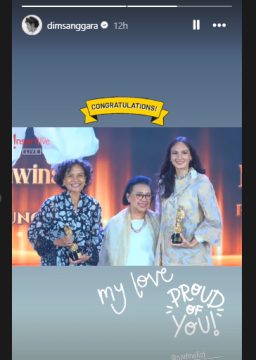 Story Instagram Dimas Anggara (Instagram)