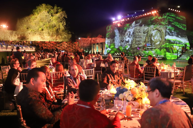 Intip Menu "Welcoming Dinner" WWF, Ada Garang Asem dan Buntil