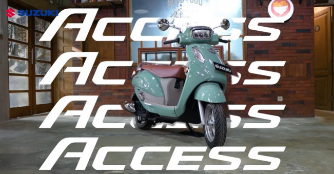 Suzuki Access dengan Lubang Tangki di 'Pantat' Muat Bensin 5,3 Liter