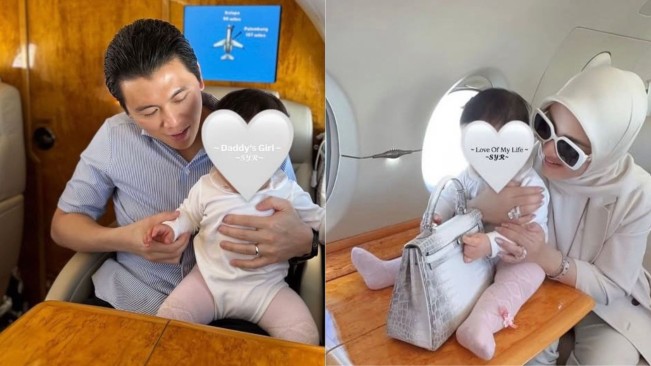 6 Potret Syahrini Pulang ke Jakarta Naik Private Jet, Siap Rayakan Ultah Bareng Baby R?