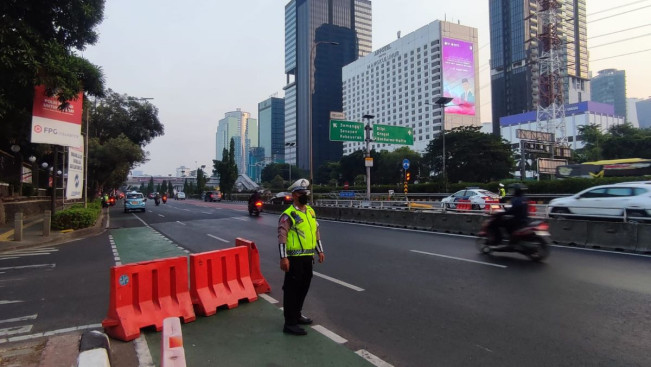 Kamis Ini Pengalihan Arus Lalu Lintas Terkait KTT ASEAN Kembali Dilakukan