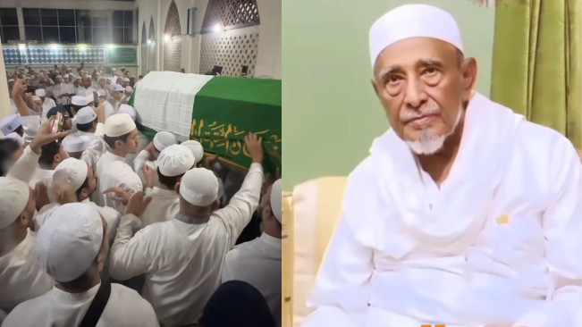 Habib Abdurrahman bin Syech Al-Attas (instagram/@tasyiiathasyia)