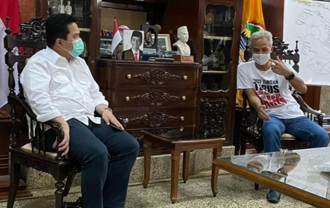 PAN Bakal Usung Ganjar Pranowo dan Erick Thohir, PPP Legowo