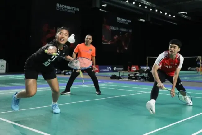 Tim Bulu Tangkis Indonesia Siapkan diri Jelang Denmark Open