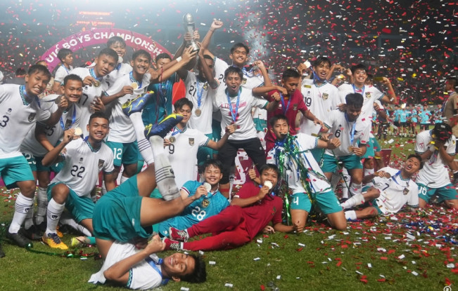 Tim U-16 Indonesia Ikut Hadiri HUT RI di Istana Negara