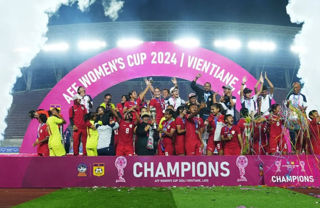 Timnas Putri Indonesia Juara Piala AFF 2024 Tiba di Bandara Tanpa Sambutan Khusus, Dijamu di Hotel