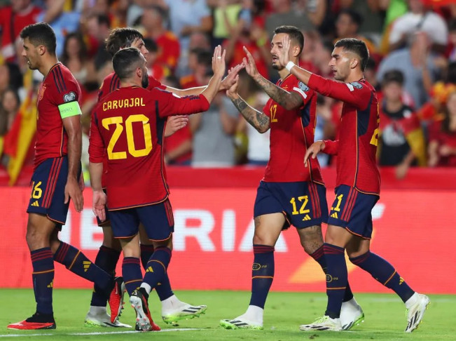 Kualifikasi Euro: Bantai Siprus, Spanyol Naik Peringkat