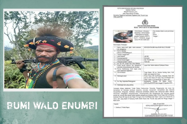 Dikenal Sadis, Pimpinan OPM Bumi Walo Enumbi Tewas Kontak Tembak dengan TNI