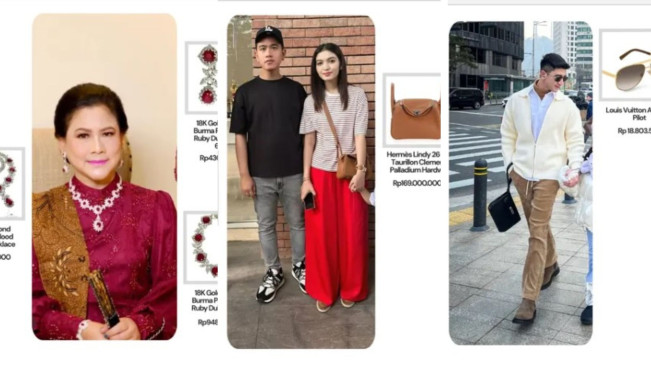 Viral Akun Regime Wear dan Lifestyle Kuliti Outfit Super Mewah Para Pejabat dan Keluarganya
