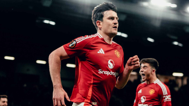 Jadi Pahlawan Kemenangan MU Atas Lyon, Amorim Tergiur Jadikan Harry Maguire Striker?