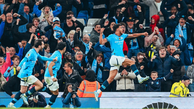 Man City Main Dekat ke Liga Champions Berkat Gol Telat Nunes ke Gawang Aston Villa