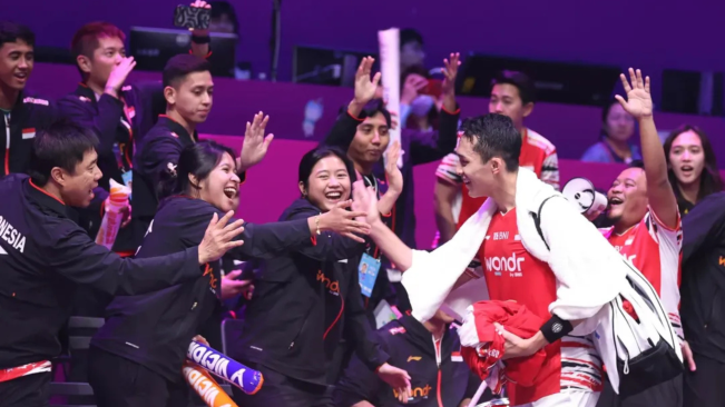 Comeback Lawan India, Indonesia ke Perempat Final Piala Sudirman 2025