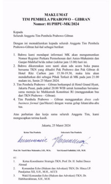 Hotman Paris "Pasang Badan" Bela Prabowo-Gibran di MK
