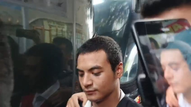 Vadel Badjideh Jalani Sidang Perdana (FTNews/Raka) 