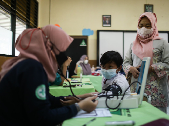 Tidak Diizinkan Orang Tua, Tingkat Vaksinasi Pelajar di Jakarta Pusat Rendah